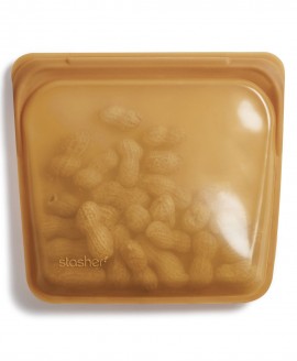 Σακούλα σιλικόνης, Stasher bag, Sandwich size - Mojave Honey