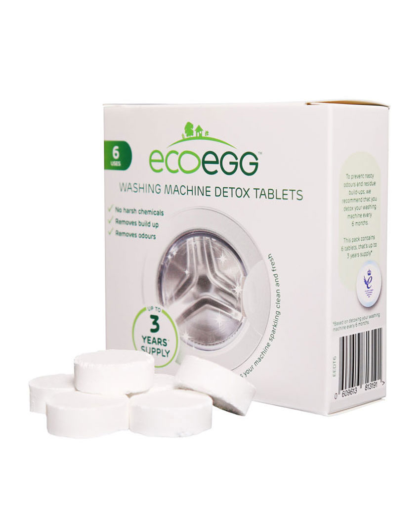 ECOEGG Detox Tablets, Δισκία καθαρισμού πλυντηρίου ρούχων Sapontina