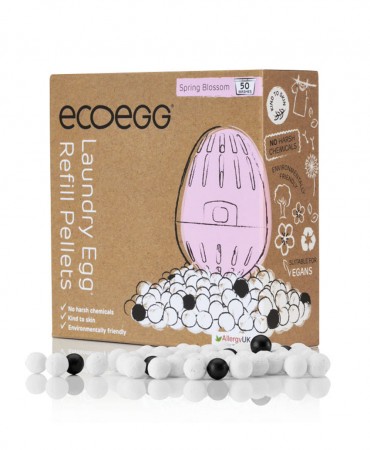 ECOEGG Laundry Egg Refill Pellets, Ορυκτά σφαιρίδια επαναγέμισης αυγού - 50 πλύσεις (3 επιλογές)