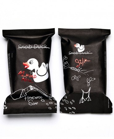 Snob Duck Χειροποίητο σαπούνι - ALMOND MILK + SILK