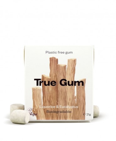 Φυσικές τσίχλες TRUE GUM - Licorice & Eucalyptus