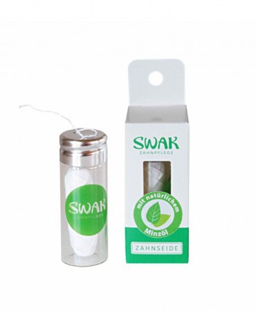 Φυσικό Οδοντικό νήμα Μεταξιού SWAK 30m (100% PLASTIC FREE)