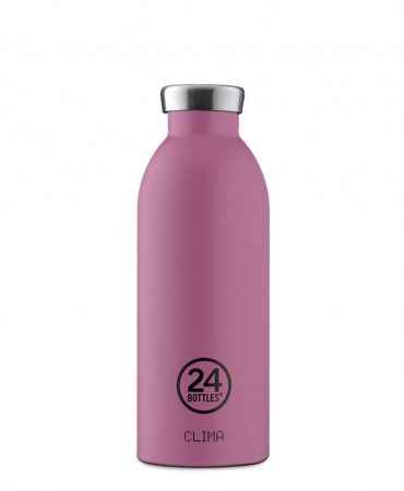 24Bottles CLIMA, Ανοξείδωτο ΙΣΟΘΕΡΜΙΚΟ μπουκάλι - MAUVE 500ml