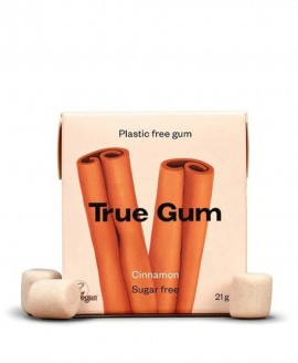 Φυσικές τσίχλες TRUE GUM sugar free - Cinnamon