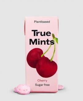 Φυσικές παστίλιες TRUE MINTS sugar free Pastilles - Cherry