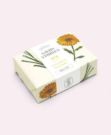 N°8 Lemongrass & Calendula Καταπραϋντικό Σαπούνι, Βιολογικό & Φυσικό SAVON STORIES από  