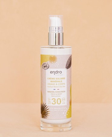 SPF30 Endro Sunscreen - Βιολογικό Αντηλιακό φυσικού φίλτρου Zinc Oxide 100ml