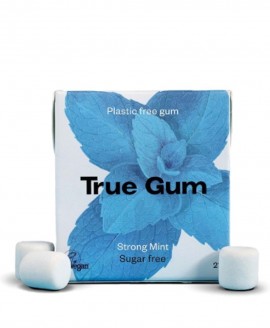 Φυσικές τσίχλες TRUE GUM sugar free - Strong Mint