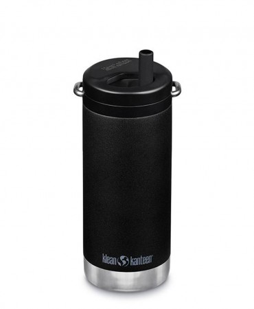 355ml Klean Kanteen TKWide Ανοξείδωτο ΙΣΟΘΕΡΜΙΚΟ Παγούρι - BLACK (Twist Cap)