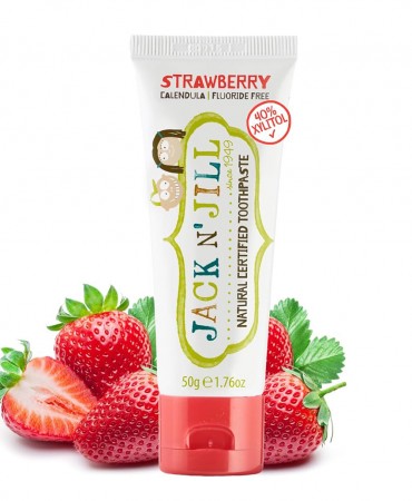 Βιολογική Οδοντόκρεμα JACK N' JILL - STRAWBERRY