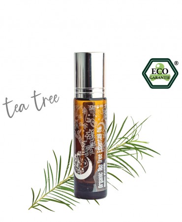Roll-on TEA TREE - Bιολογικό Αιθέριο Έλαιο αντιμικροβιακό για ακμή & μύκητες, Terra Gaia 10ml