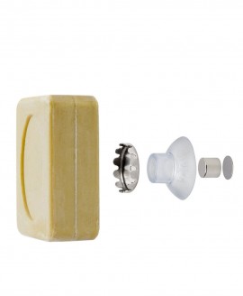 VARIO Soap Holder έως 200g - Σετ Μαγνητικής Βάσης Αποστράγγισης Σαπουνιού SAVONT®