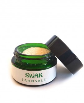 SWAK Πούδρα καθαρισμού δοντιών από κλαδί Miswak, 100% Φυσική (Βάζο 12gr)
