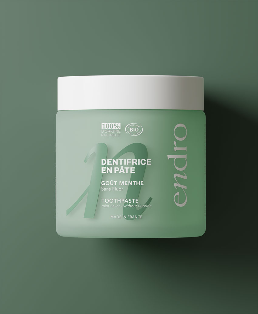 Mint - Βιολογική Οδοντόκρεμα Endro, 100% Φυσική σύνθεση 100ml