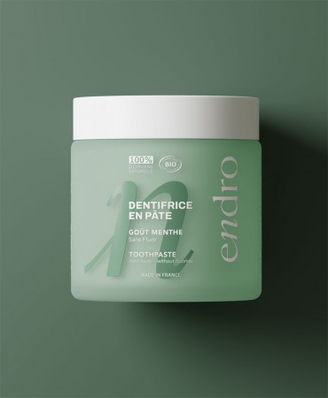 Mint - Βιολογική Οδοντόκρεμα Endro, 100% Φυσική σύνθεση 100ml