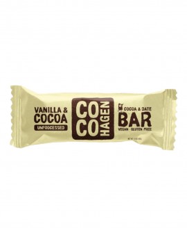 Vanilla & Cocoa - Βιολογική Μπάρα Ενέργειας COCOHAGEN 40g