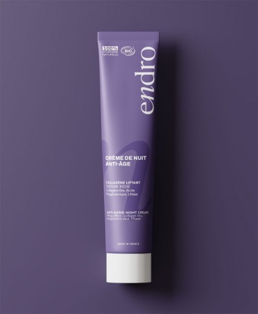ANTI-AGE COLLAGEN Night Face Cream Endro - Βιολογική Αναζωογονητική Κρέμα Νύχτας με κολλαγόνο, 50ml