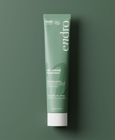 Mattifying Face Gel-Cream Endro - Ματ Βιολογική Κρέμα-Τζελ Προσώπου 50ml